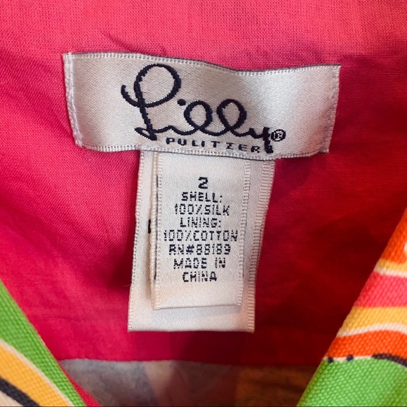 Lilly Pulitzer Ruched Drawstring Top - Picture 3 of 3